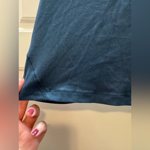 Yogalicious Dark Teal Racerback Tank, sz lg - Picture 2 of 4